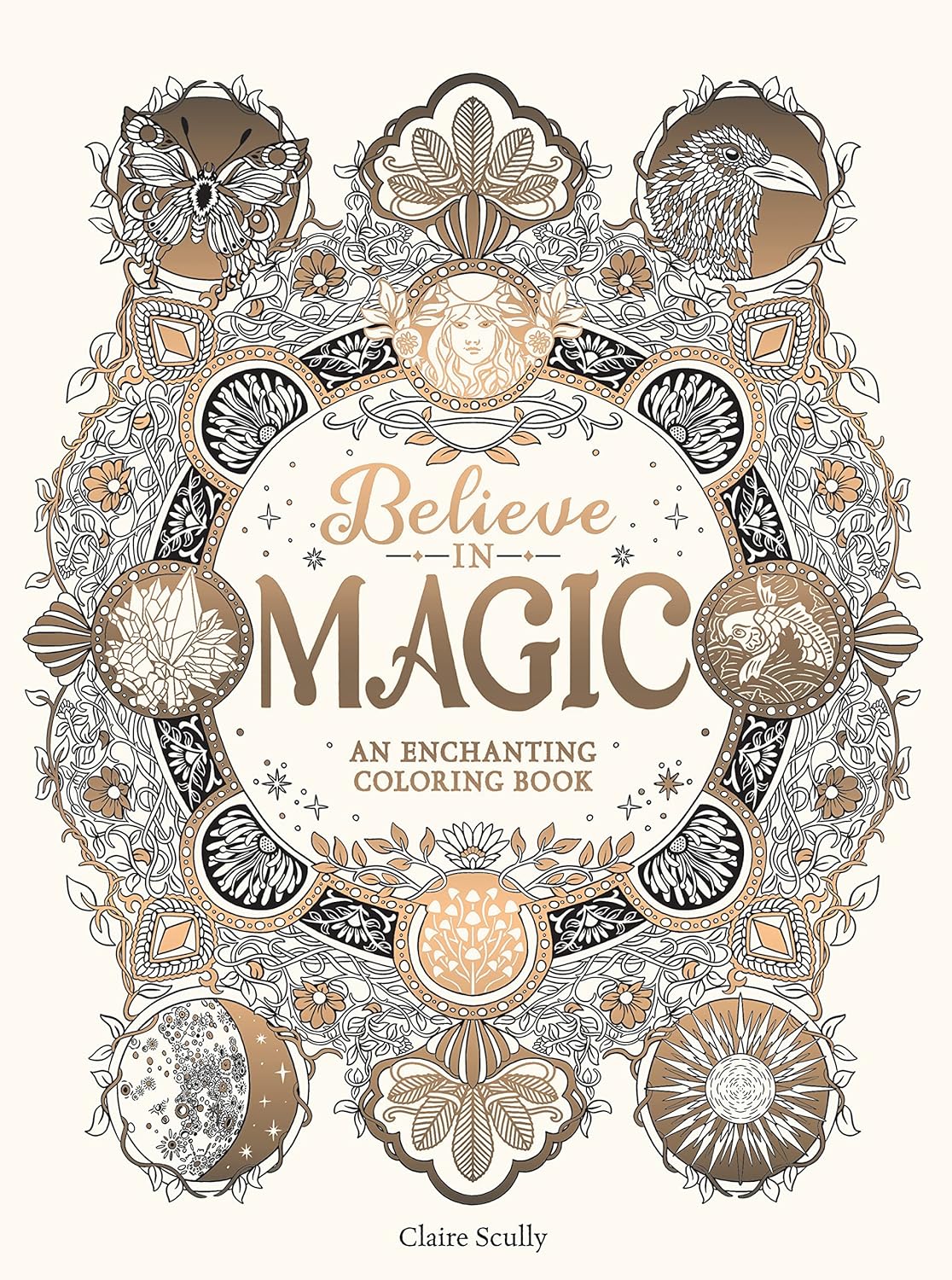 Believe in Magic: An Enchanting Coloring Book-by-Andrews McMeel Publishing