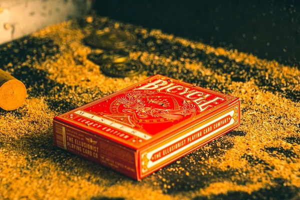 Bicycle Red Legacy Card Deck by Ellusionist 5