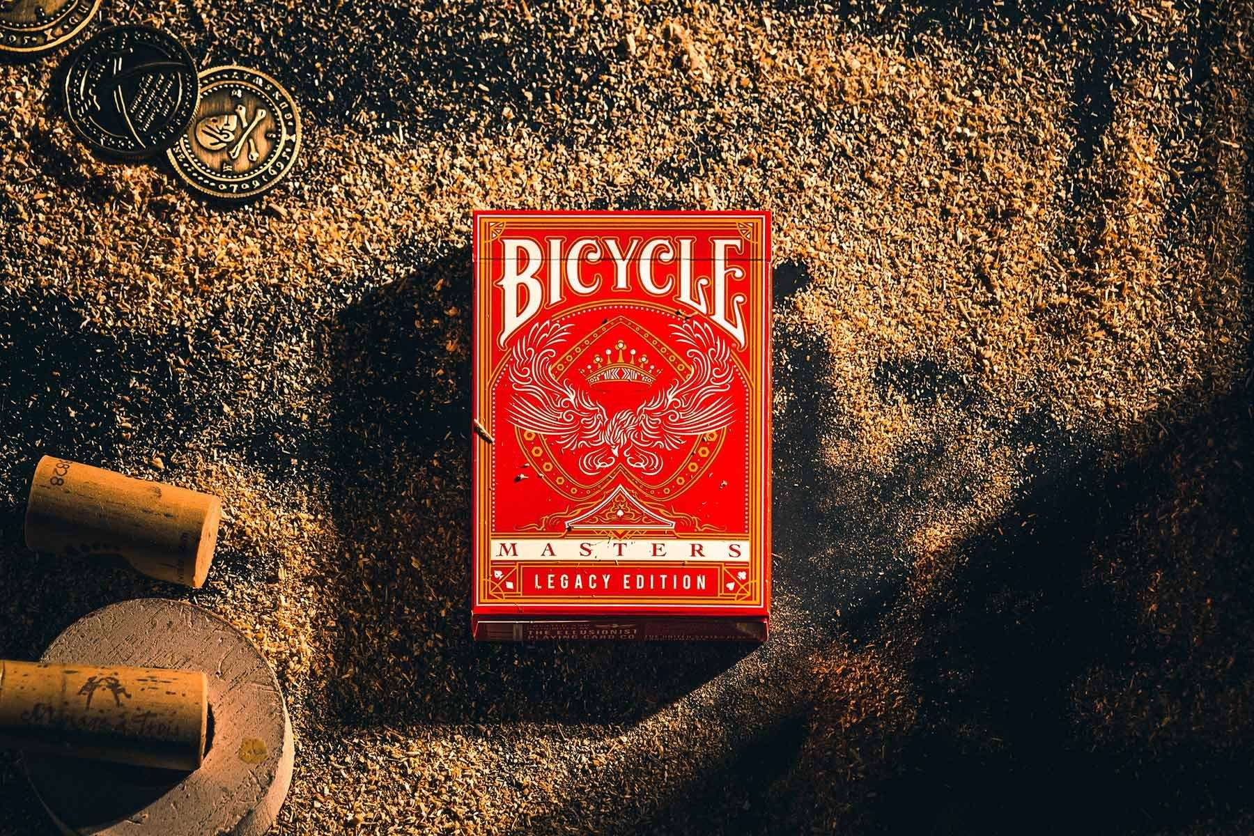 Bicycle Red Legacy Card Deck by Ellusionist 8