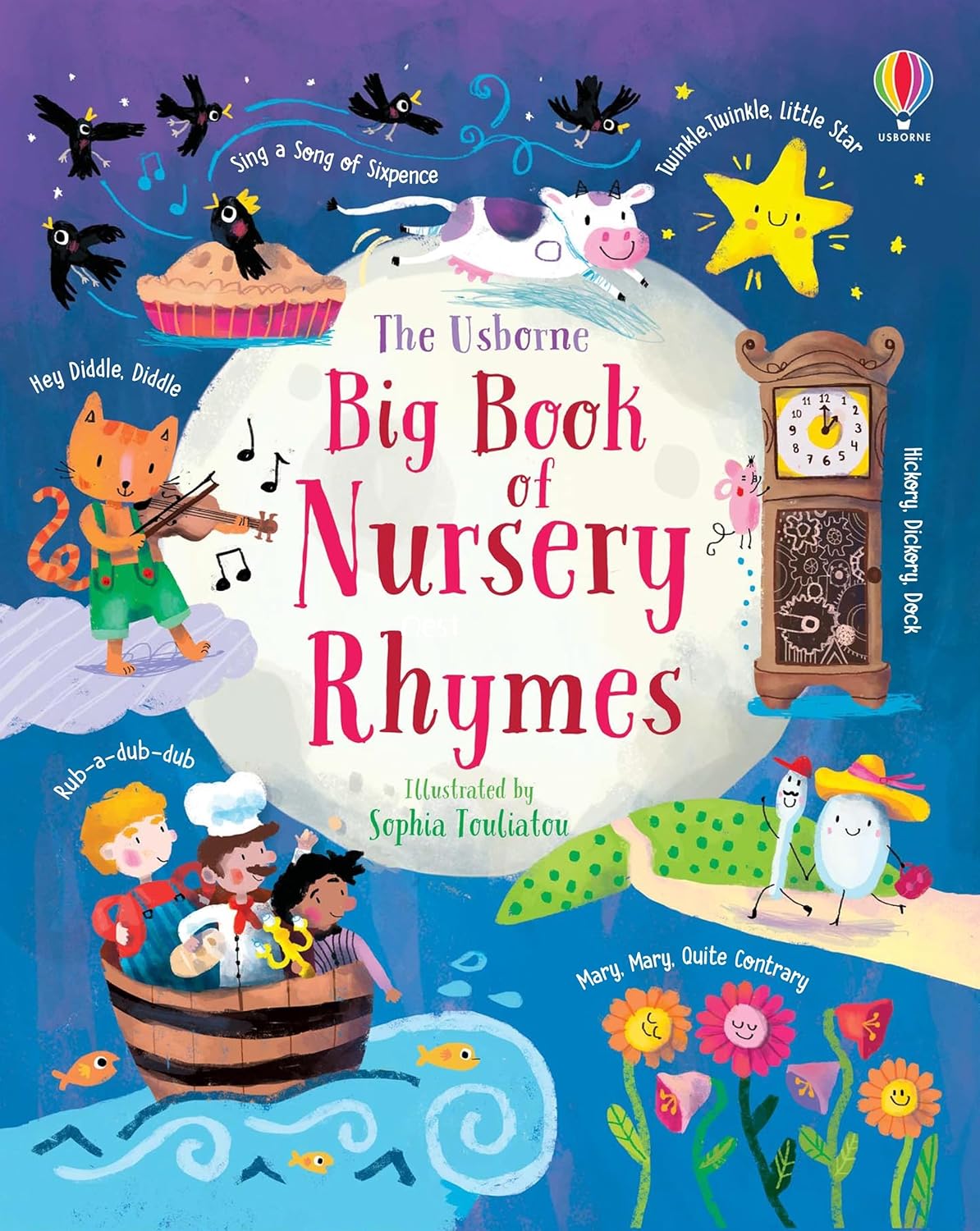 Big Book of Nursery Rhymes-by-Usborne
