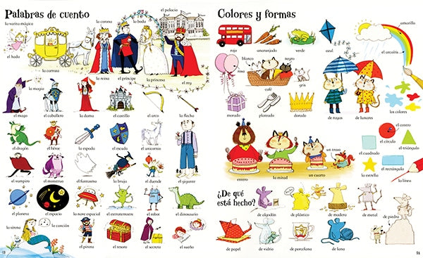 Big Book of Spanish Words by Usborne 2