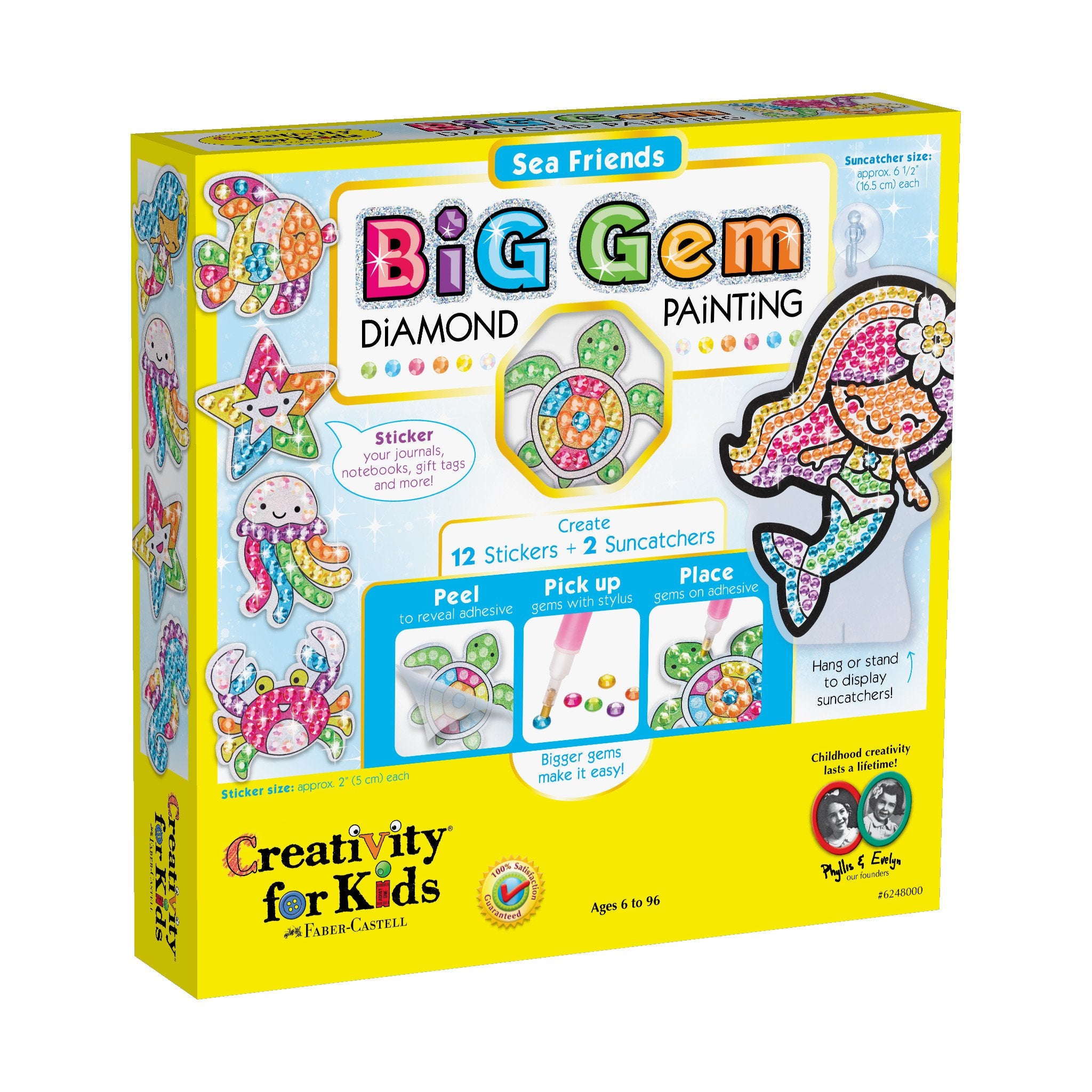 Big Gem Sea Friends Diamond Painting by Creativity for Kids