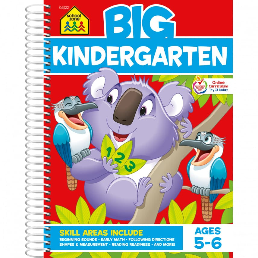 Big Kindergarten Workbook by School Zone