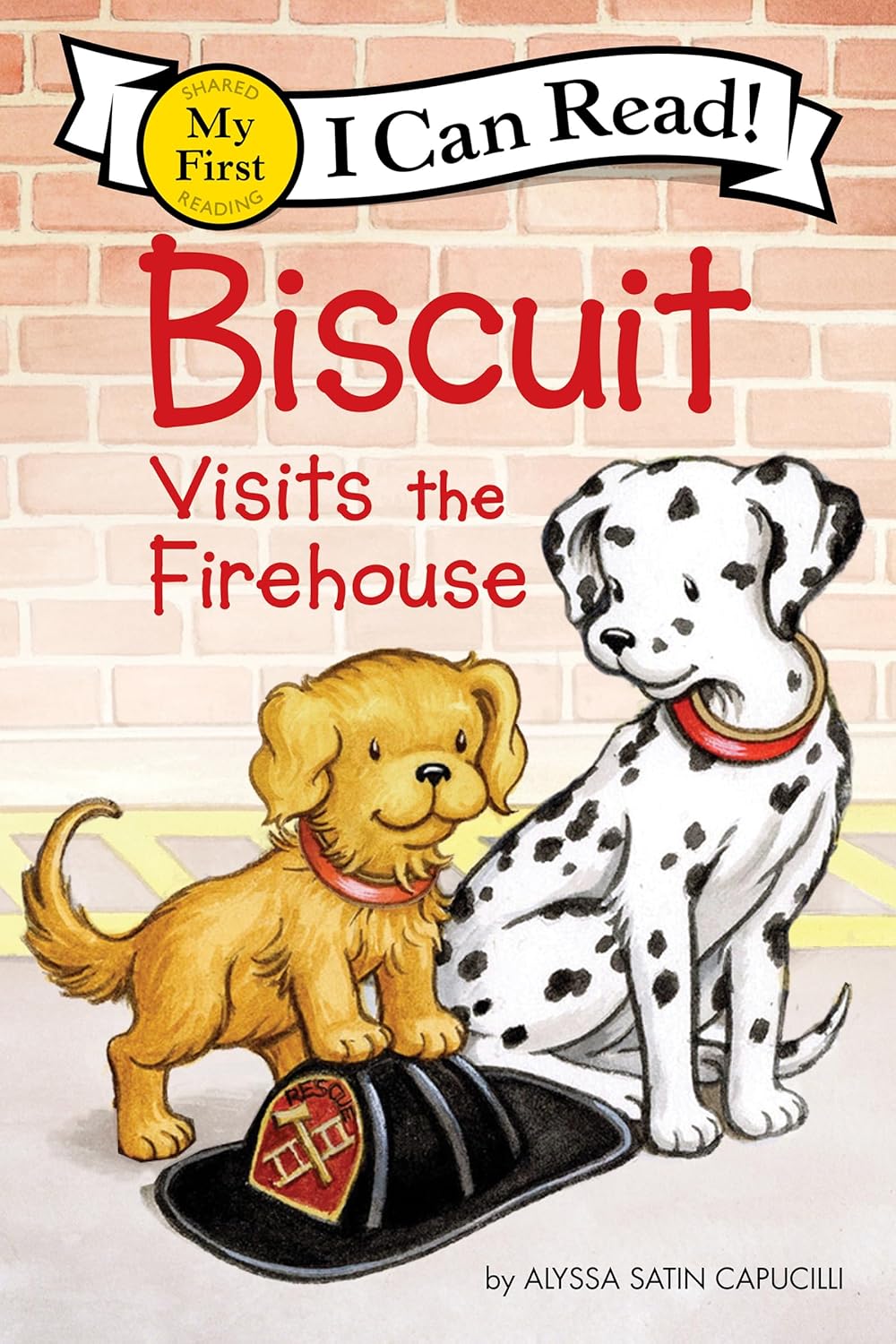 Biscuit Visits the Firehouse (My First I Can Read)-by-Harper Collins