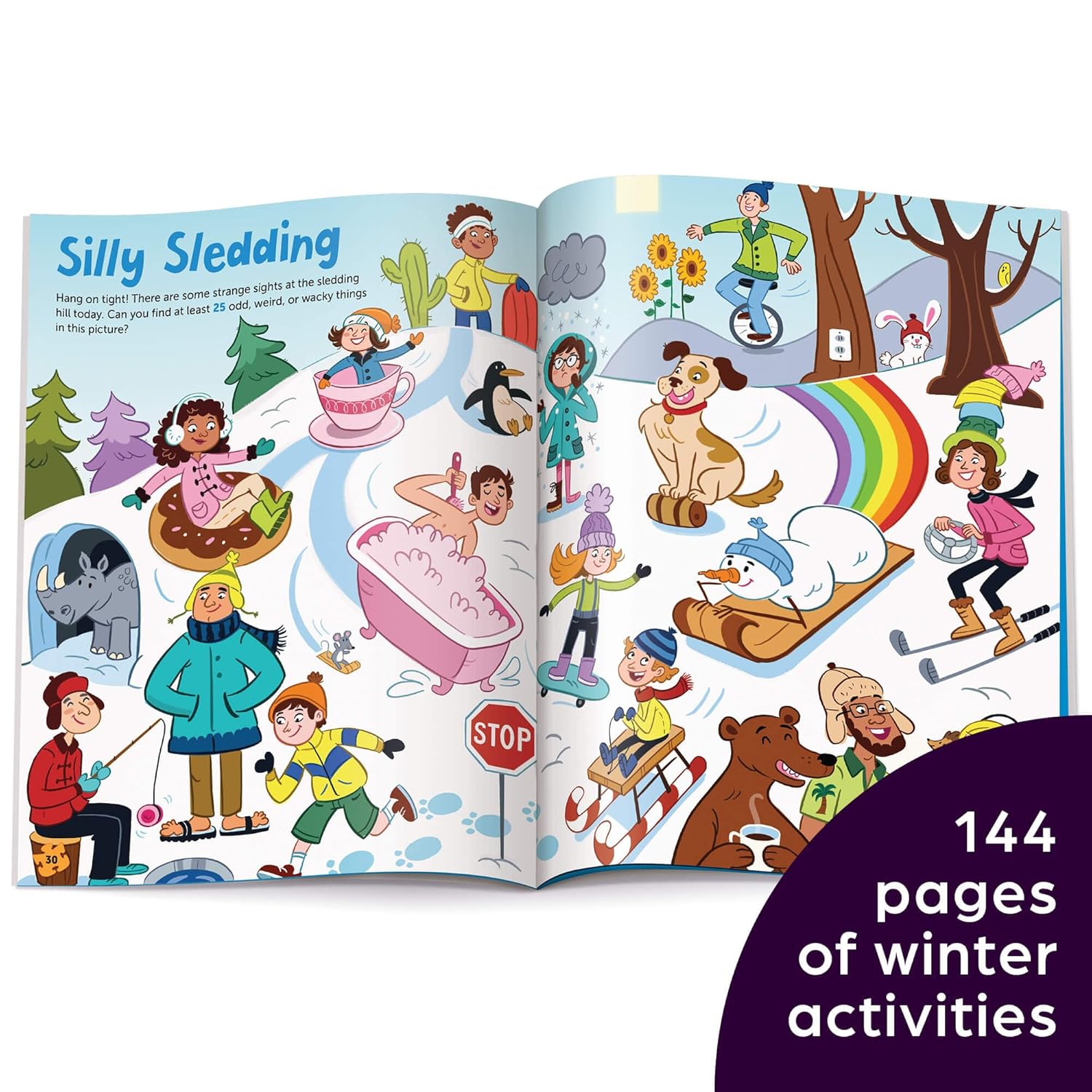 Winter Puzzles by Highlights