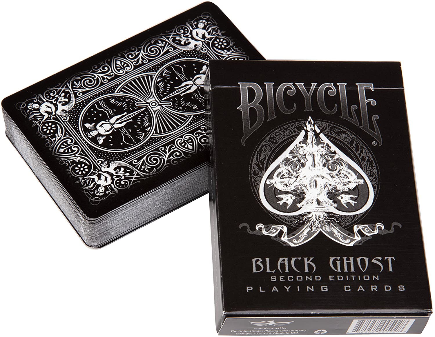 Black Bicycle Ghost Playing Cards 2nd Edition by Ellusionist