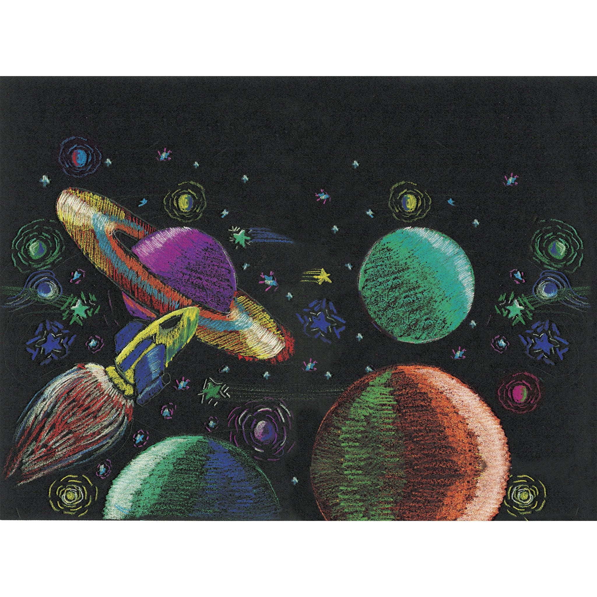 Black Paper Sketch Pad by Creativity for Kids 1