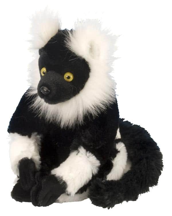 Black White Lemur 8 by Wild Republic