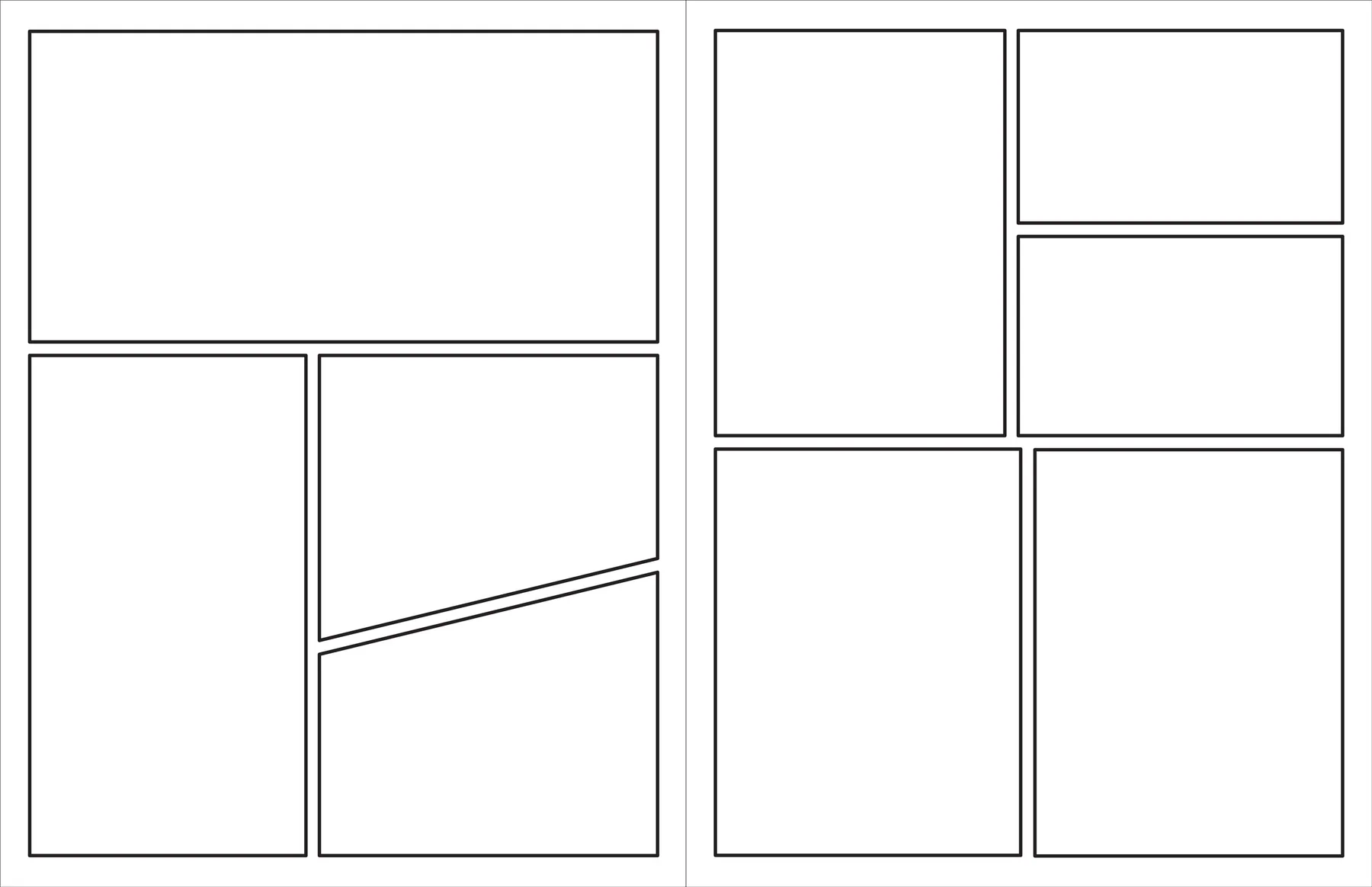 Blank Comic Book by Peter Pauper Press 2