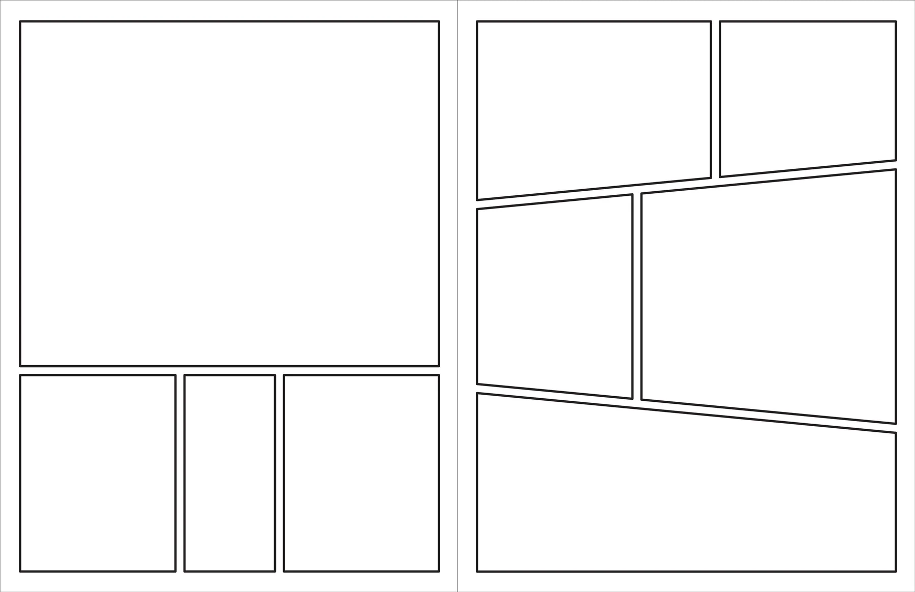 Blank Comic Book by Peter Pauper Press 3