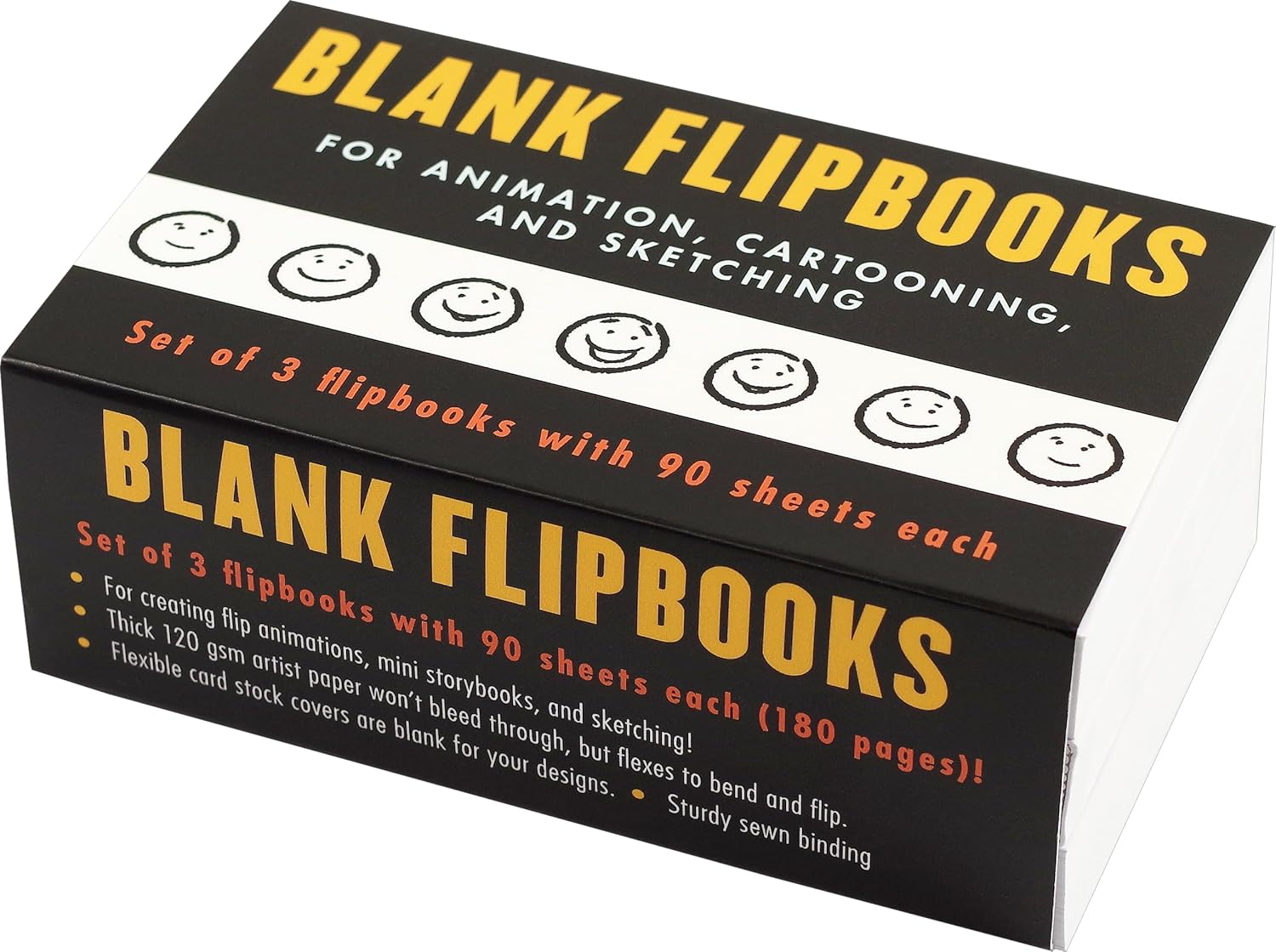 Blank Flipbooks (3-pack)-by-Peter Pauper Press