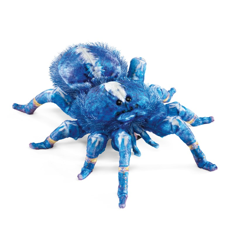 Blue Tarantula Puppet-by-Folkmanis