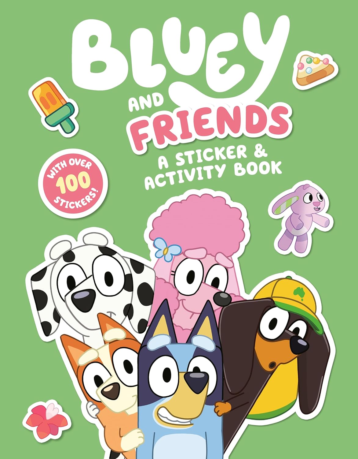 Bluey and Friends: A Sticker & Activity Book-by-DK Publishing