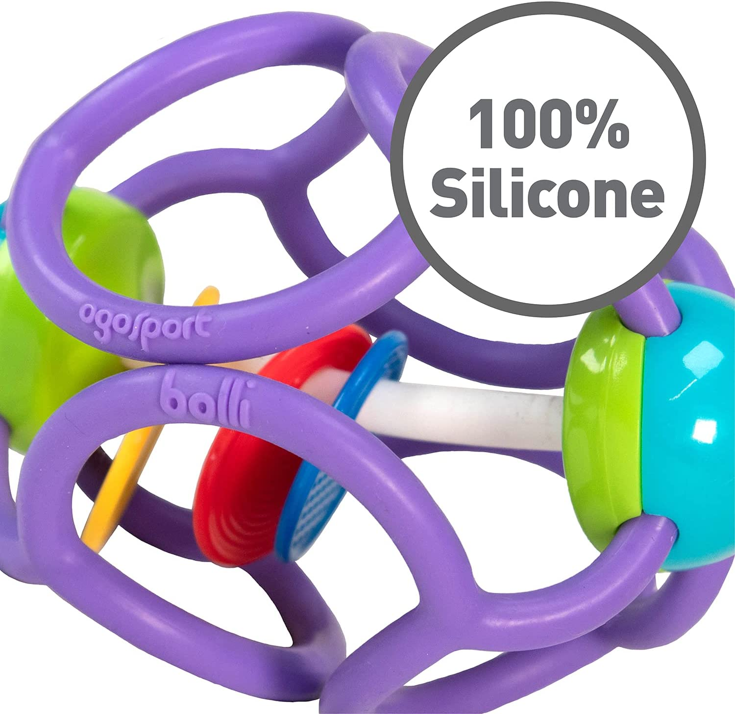 Bolli Rattle Ball Purple by OgoSport 2