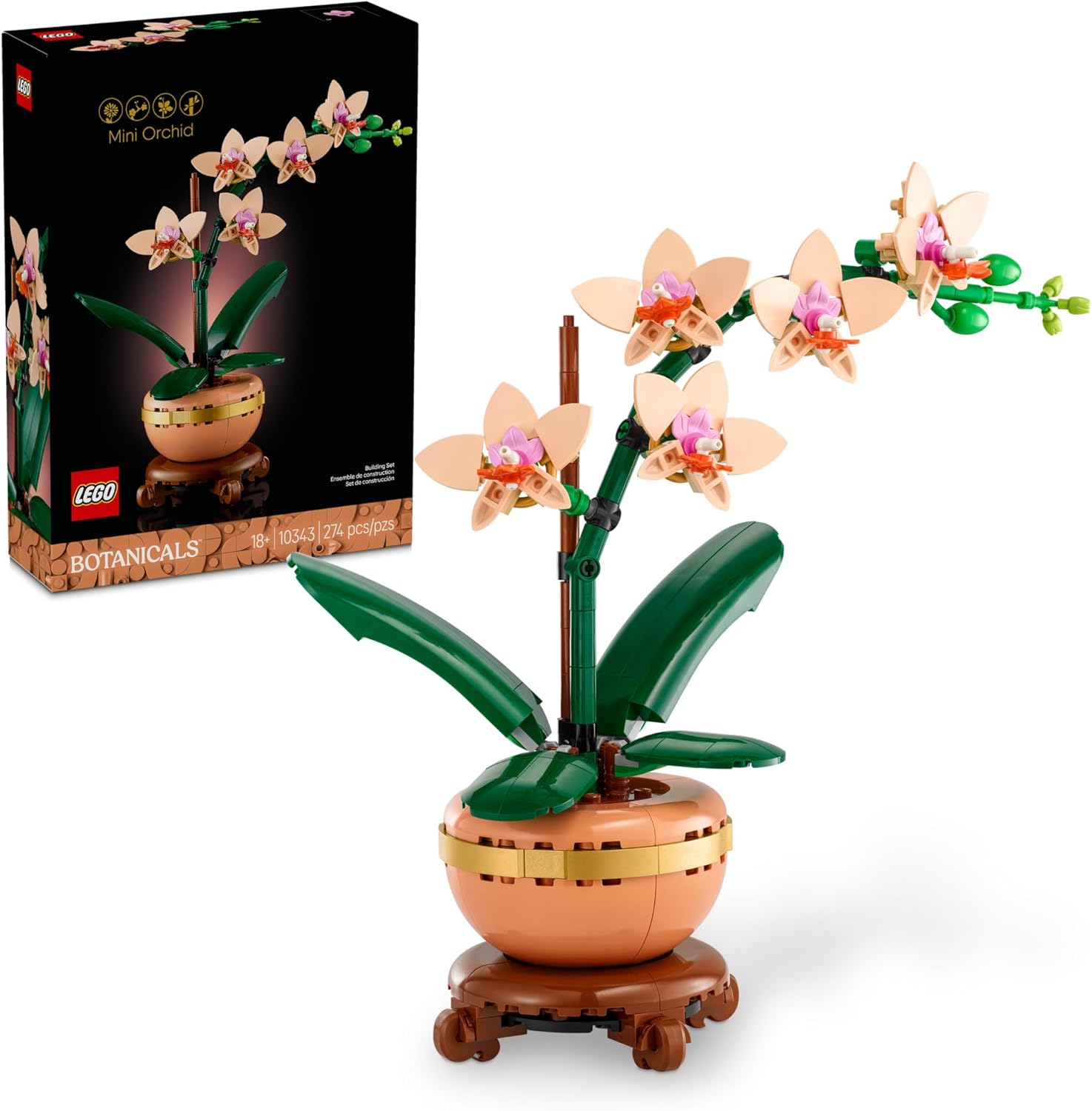 Botanicals Mini Orchid-by-Lego
