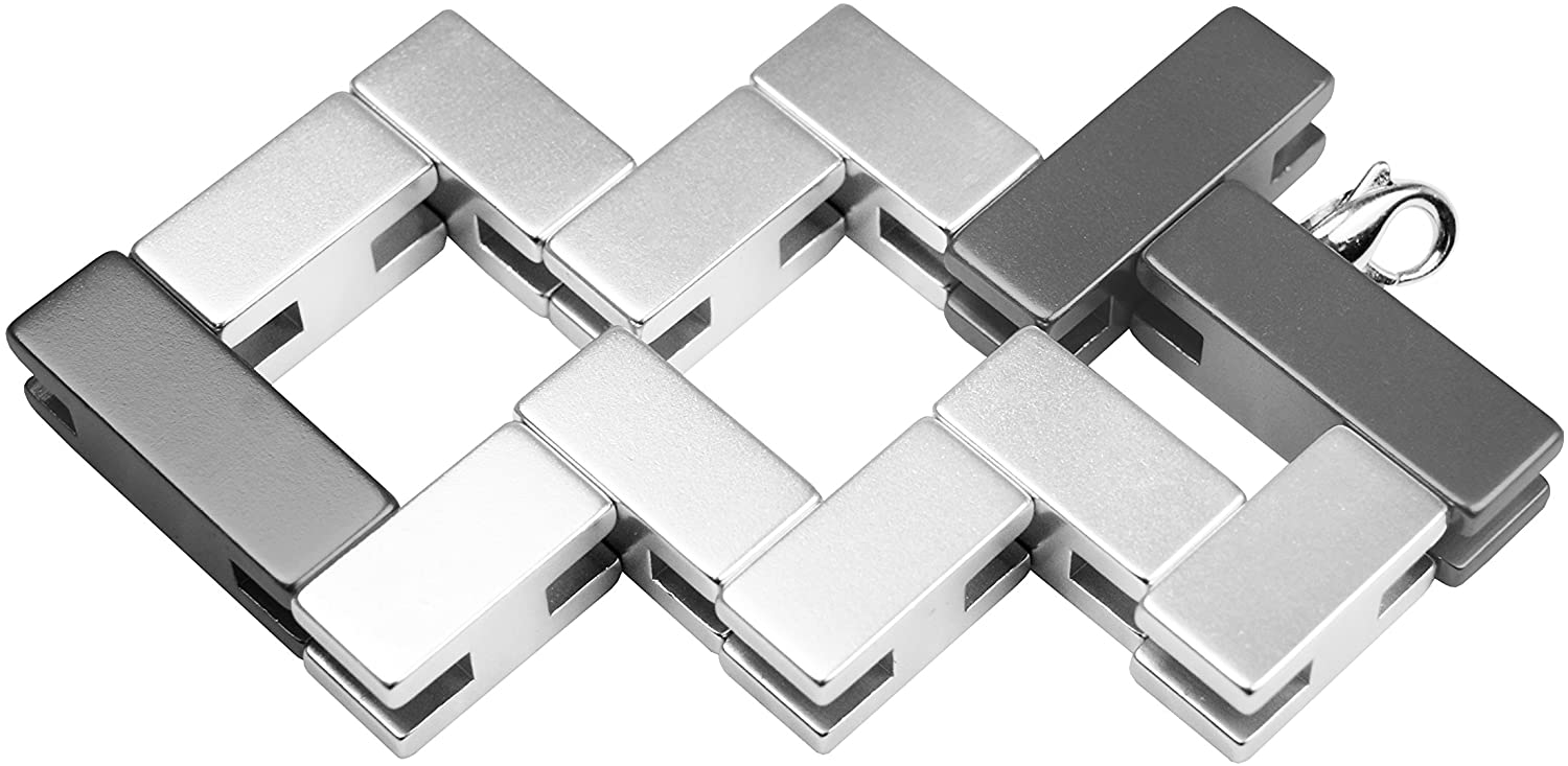 Bracelet Cube SilverGray by Continuum Games 3