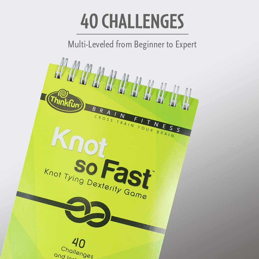 Brain Fitness Knot So Fast by ThinkFun 4