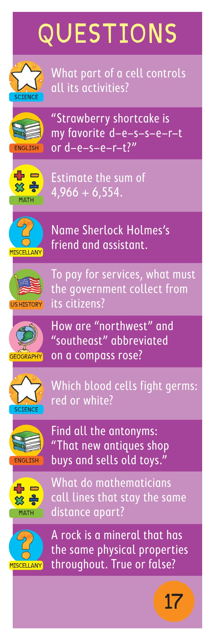 Brain Quest Grade 4 by Workman Publishing 3