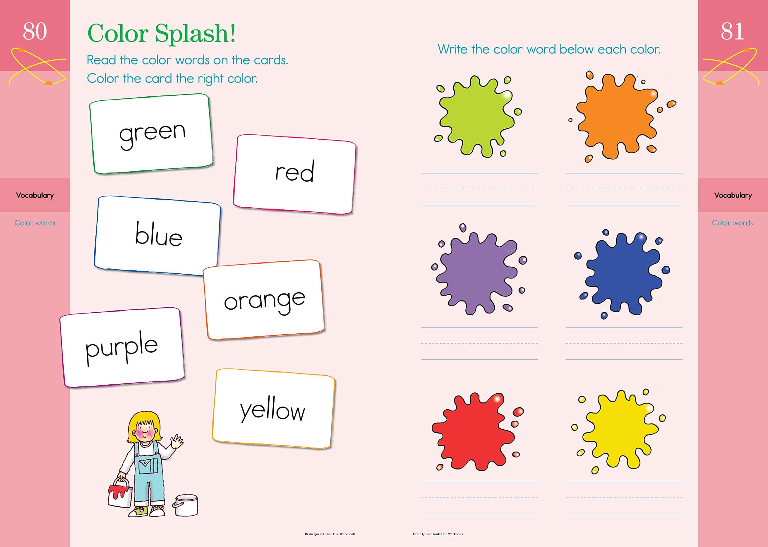 Brain Quest Workbook Grade 1 by Workman 2