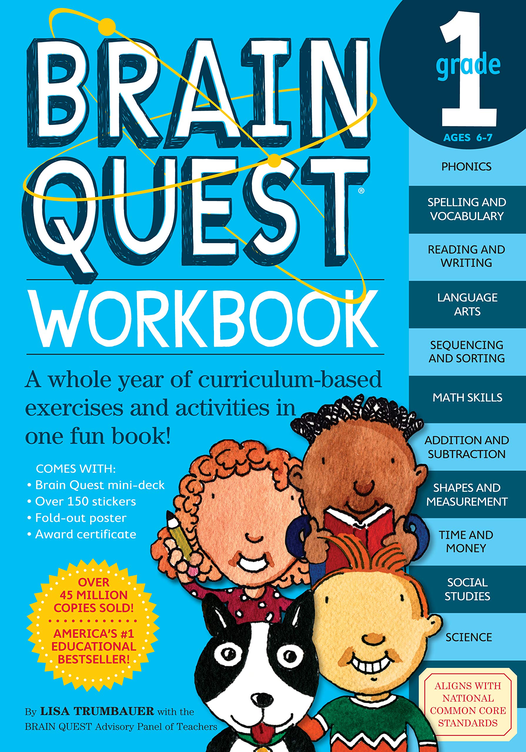 Brain Quest Workbook Grade 1 by Workman