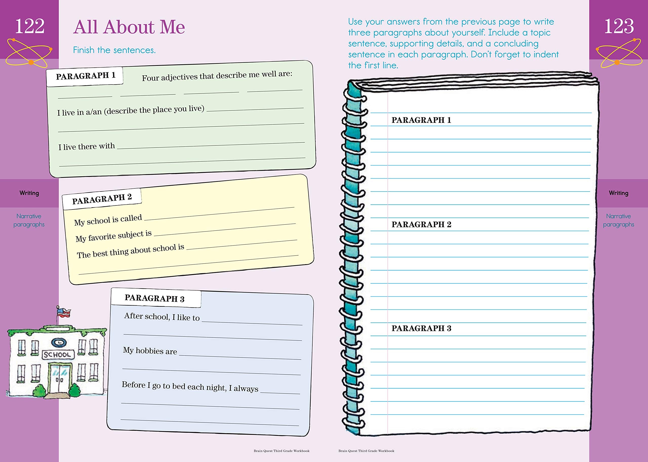 Brain Quest Workbook Grade 3 by Workman 3