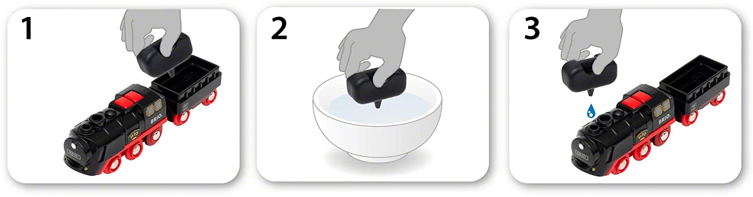 Brio Battery Operated Steaming Train by Brio 5