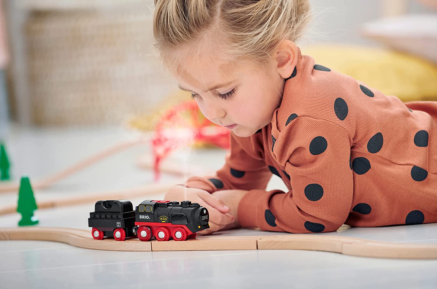 Brio Battery Operated Steaming Train by Brio 6