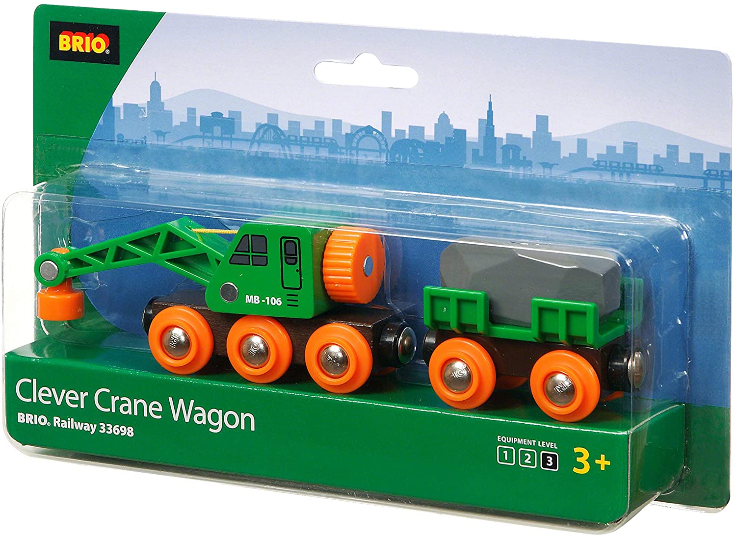 Brio Clever Crane Wagon by Brio 1