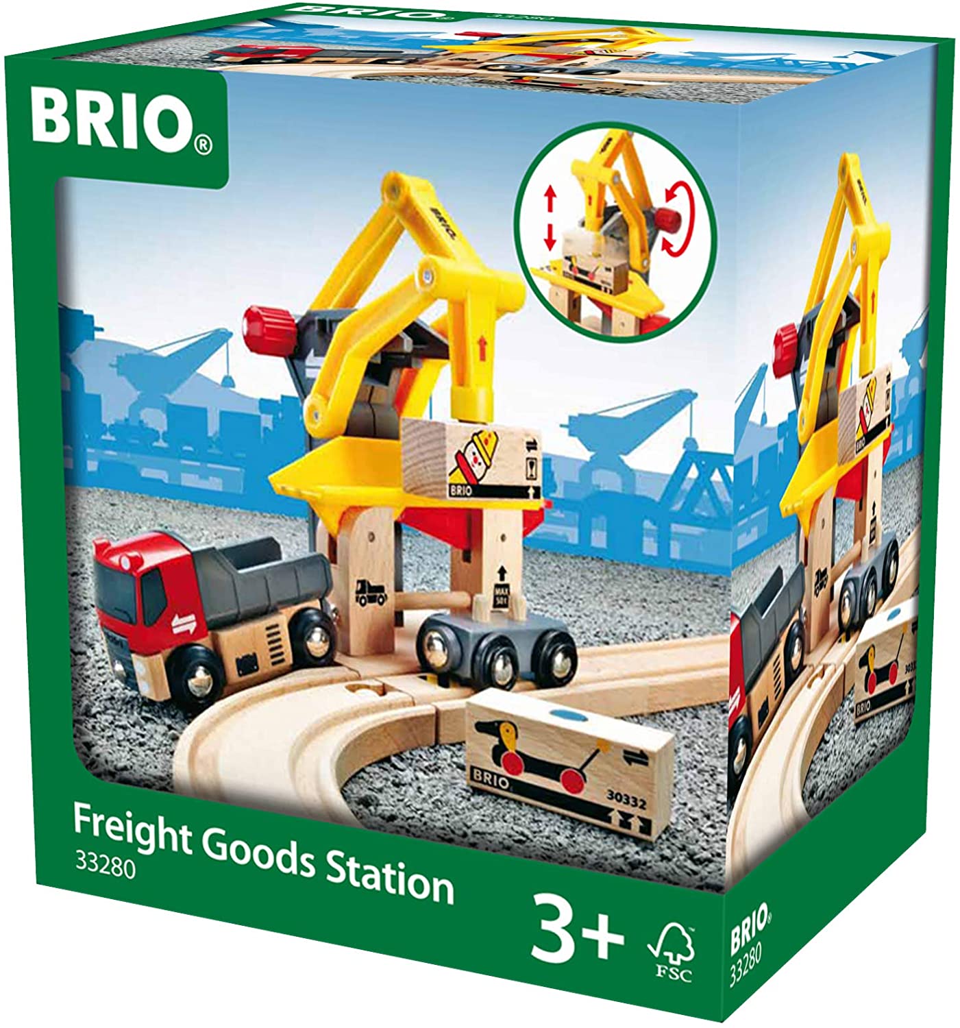 Brio Freight Goods Station by Brio