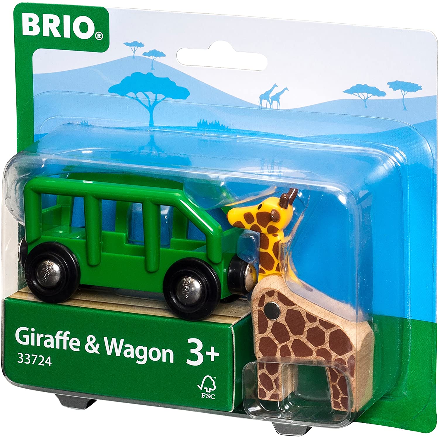 Brio Giraffe and Wagon by Brio 1