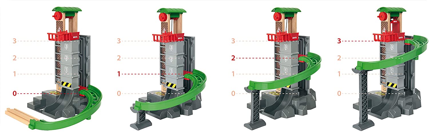 Brio Lift Load Warehouse Set by Brio 12