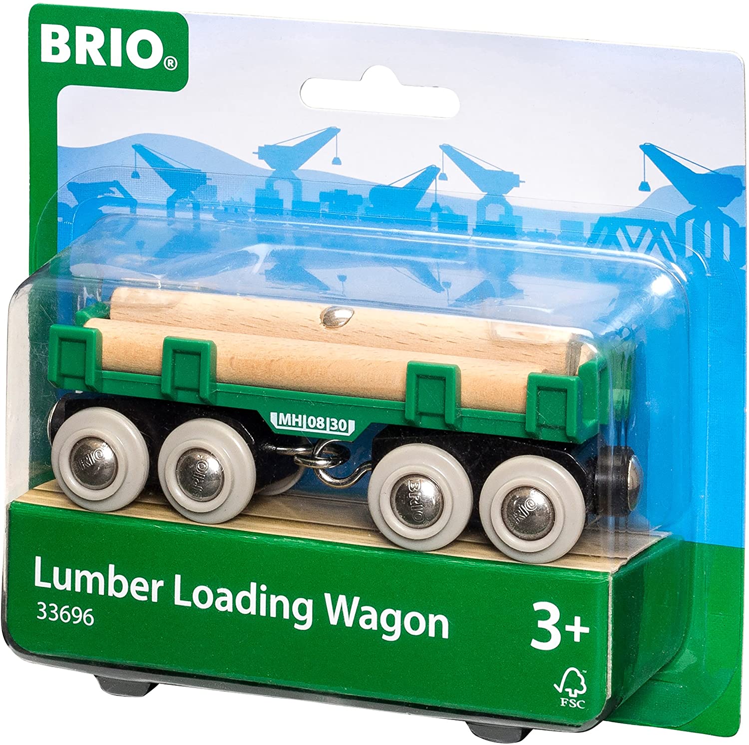 Brio Lumber Loading Wagon by Brio 1