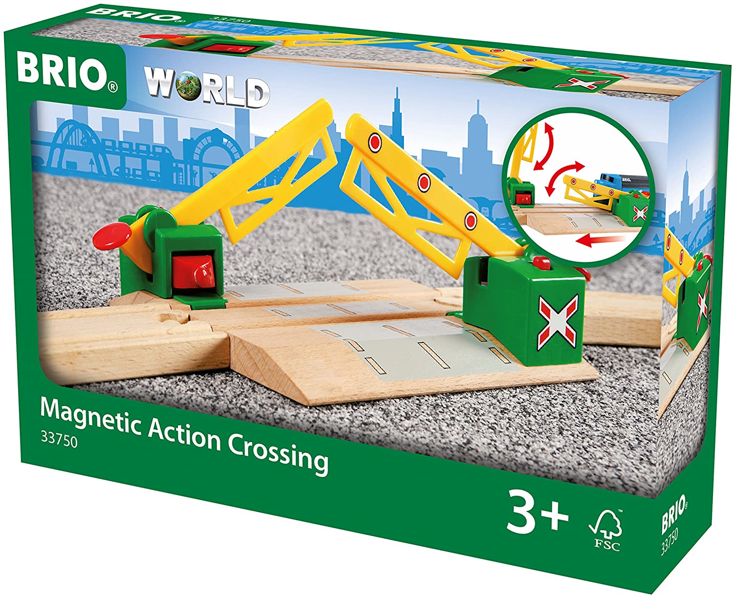 Brio Magnetic Action Crossing for Railway by Brio 1