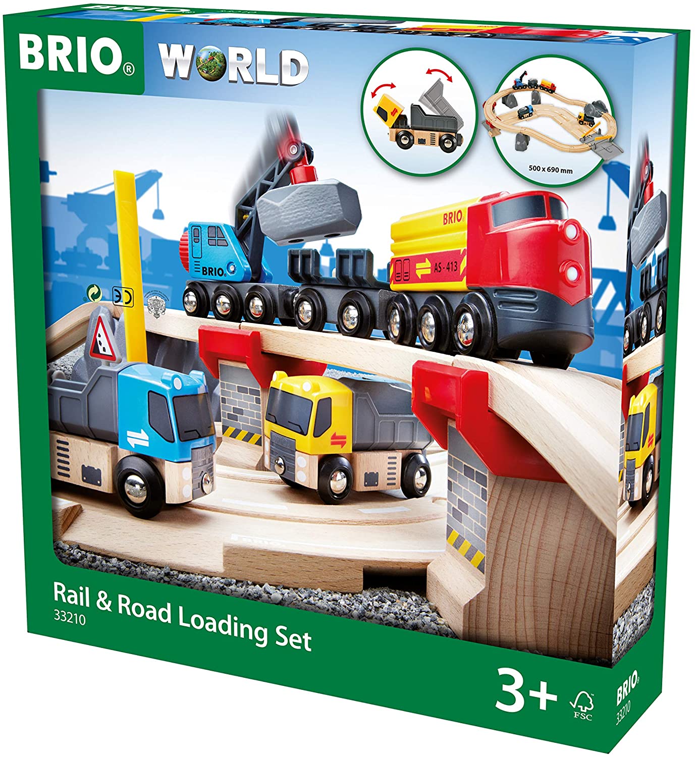 Brio Rail Road Loading Set by Brio