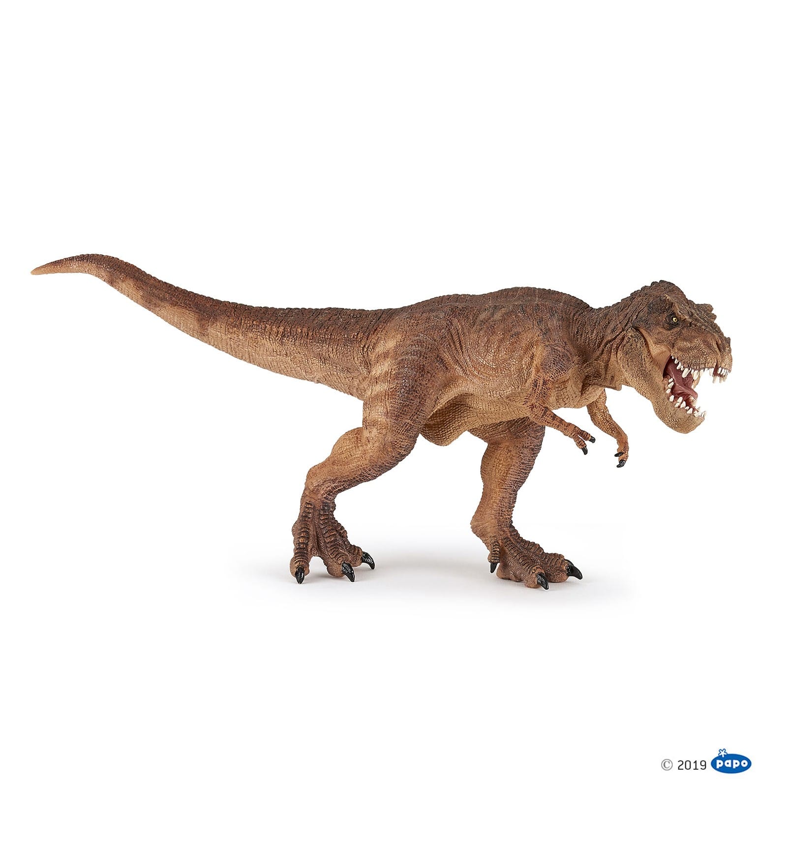 Brown Running T Rex by Papo