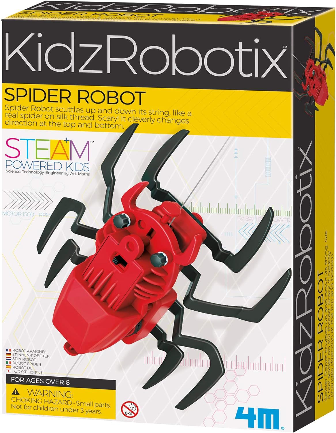 Build Your own Spider Robot-by-Toysmith