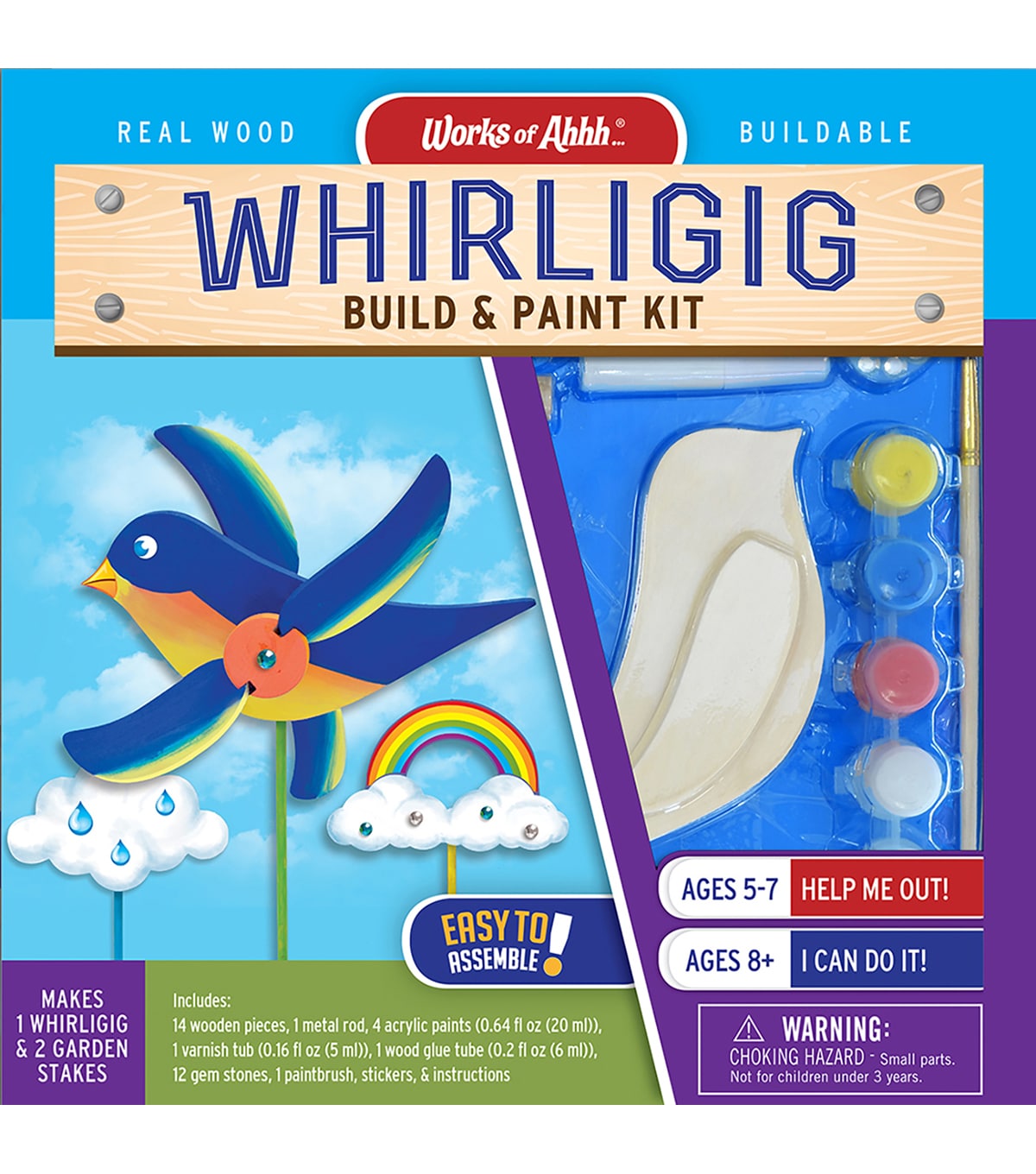 Build and Paint Your Own Whirligig by Works of Ahhh