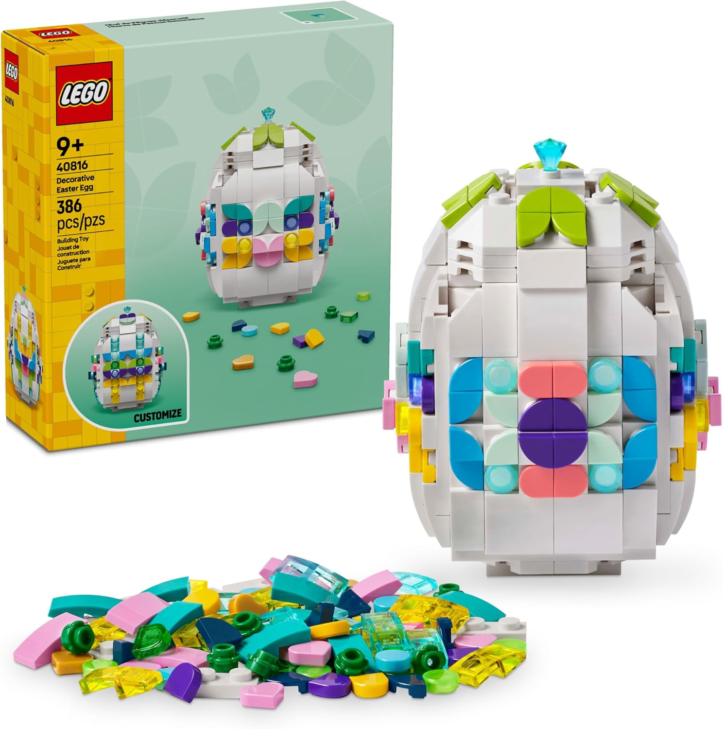 Decorative Easter Egg by Lego