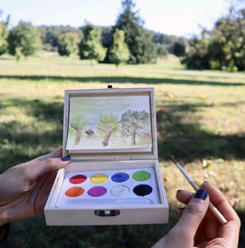 Huckleberry Landscape Paint Kit by Kikkerland