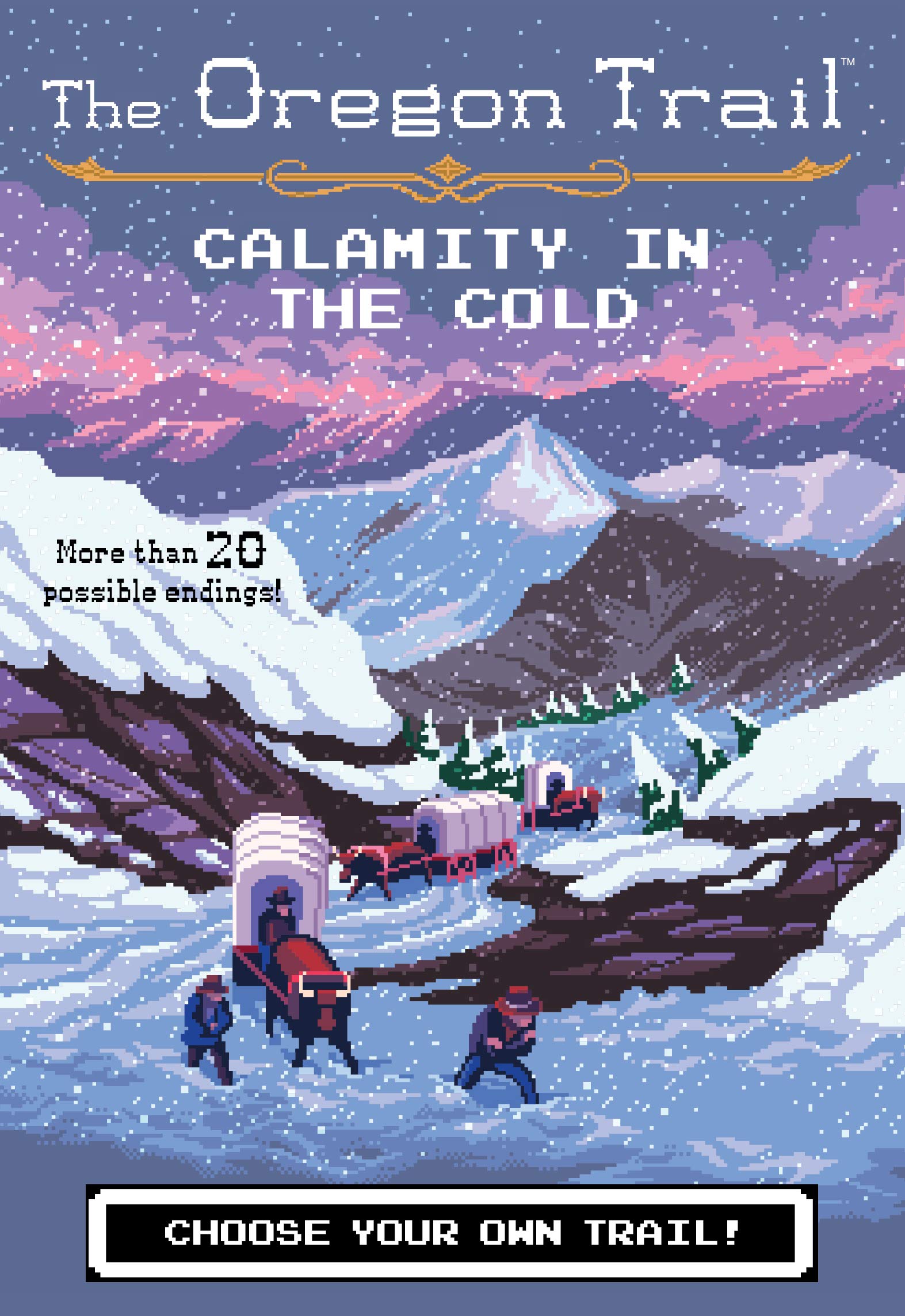 Calamity in the Cold The Oregon Trail by Houghton Mifflin