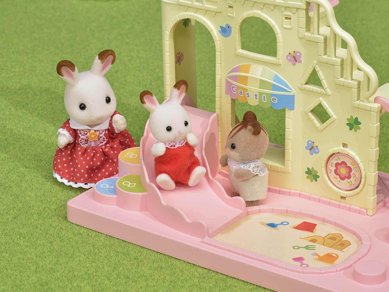 Calico Critters Baby Castle Playground by Epoch Everlasting Play 2