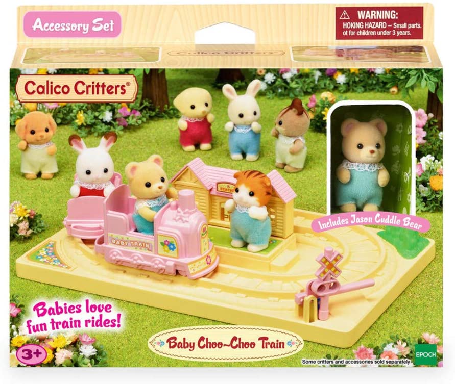 Calico Critters Baby Choo Choo Train by Epoch Everlasting Play 5