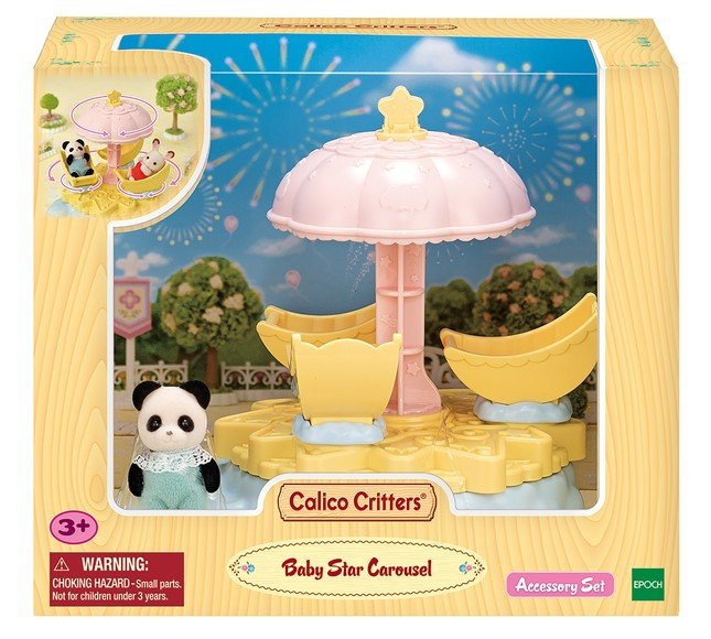 Calico Critters Baby Star Carousel by Epoch Everlasting Play