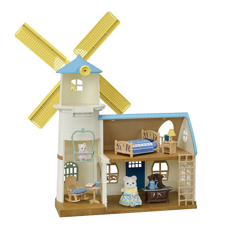 Calico Critters Celebration Windmill Gift Set by Epoch Everlasting Play 1