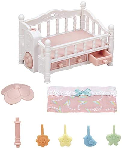 Calico Critters Crib with Mobile by Epoch Everlasting Play 1