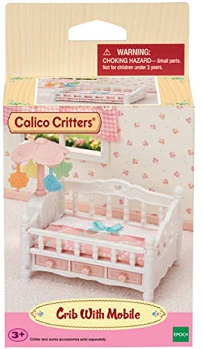 Calico Critters Crib with Mobile by Epoch Everlasting Play