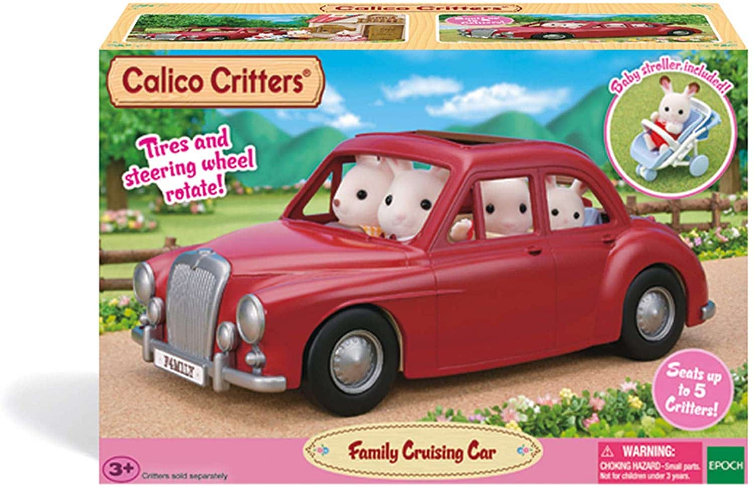 Calico Critters Family Cruising Car by Epoch Everlasting Play 1