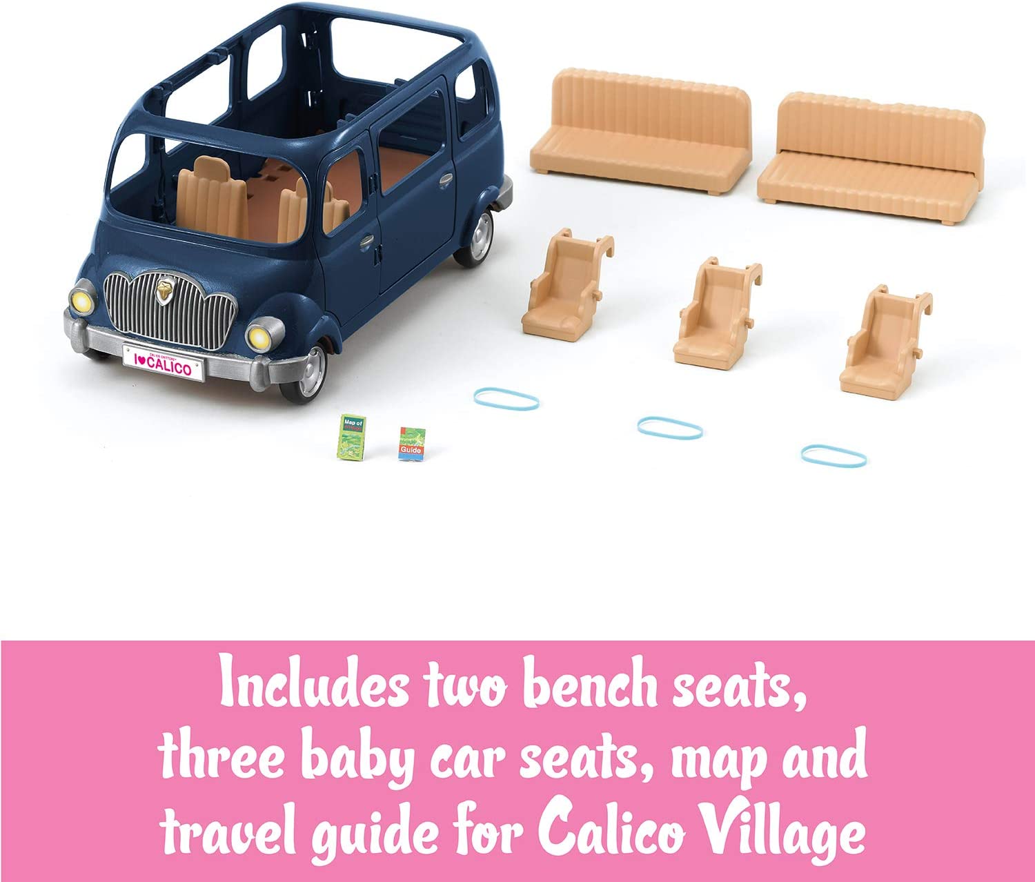 Calico Critters Family Seven Seater by Epoch Everlasting Play 1