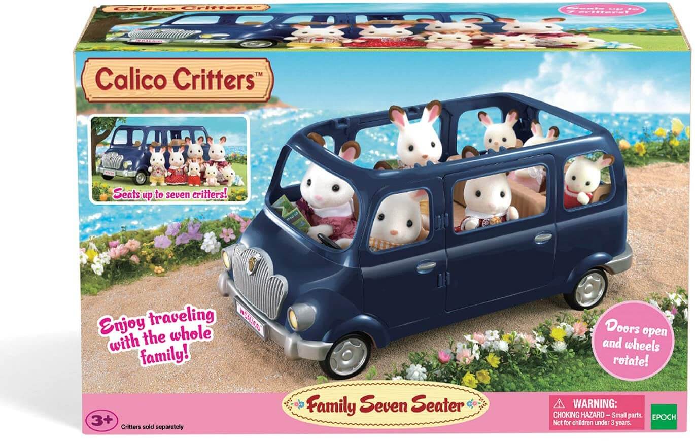Calico Critters Family Seven Seater by Epoch Everlasting Play