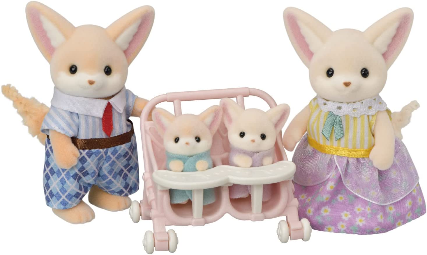 Calico Critters Fennec Fox Family-by-Epoch Everlasting Play
